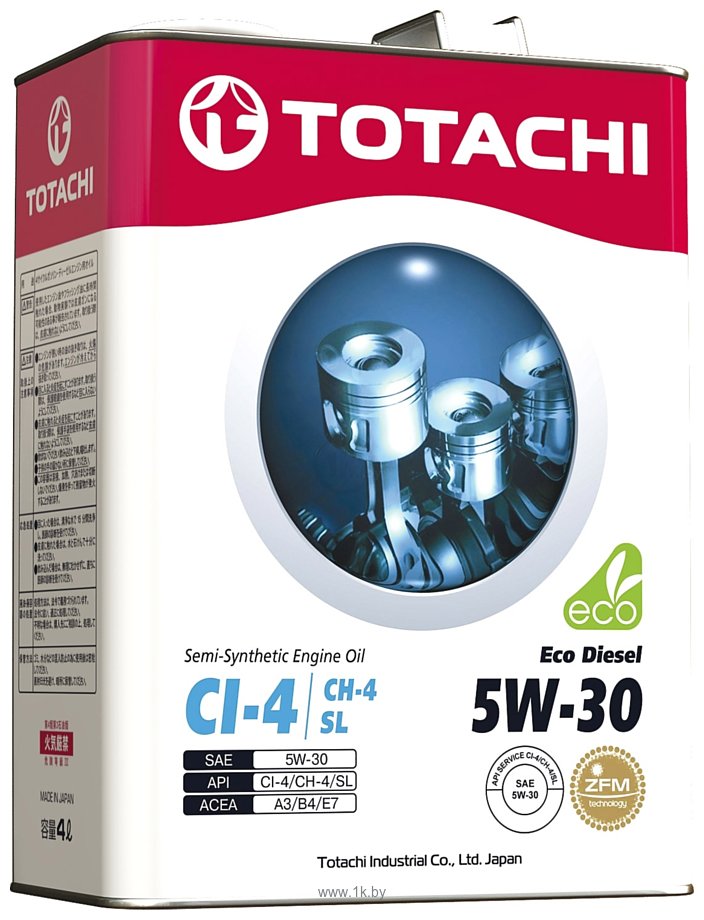 Фотографии Totachi Eco Diesel 5W-30 4л