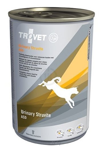 Фотографии TROVET (0.4 кг) 1 шт. Dog Urinary Struvite canned