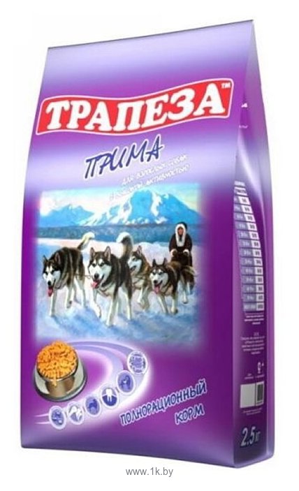 Фотографии Трапеза Прима для активных собак (2.5 кг) 1 шт.