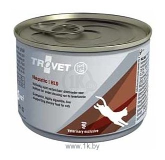 Фотографии TROVET (0.085 кг) 1 шт. Cat Hepatic HLD canned