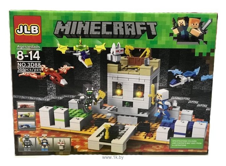 Фотографии JLB Minecraft 3D88 Осада замка