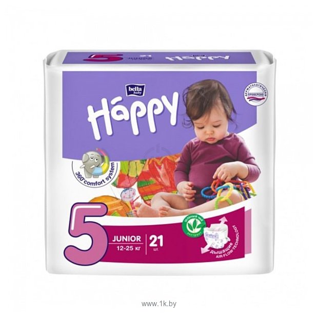 Фотографии BELLA Baby Happy 5 Junior (12-25 кг) 21 шт