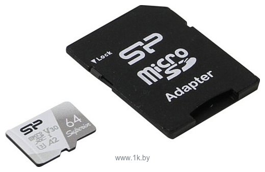 Фотографии Silicon Power Superior microSDHC SP064GBSTXDA2V20SP 64GB