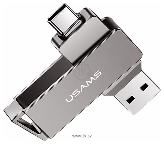Фотографии Usams Type-C+USB3.0 Rotatable High Speed Flash Drive 128GB