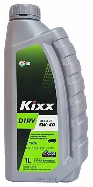 Фотографии Kixx D1 RV 5W-40 1л