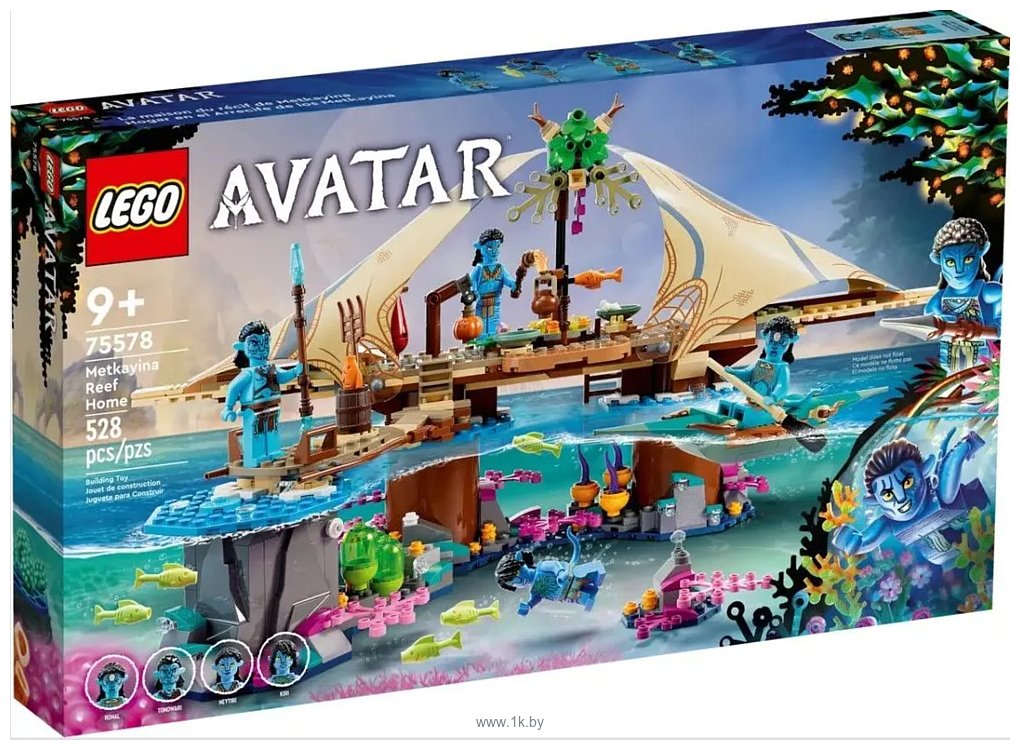 Фотографии LEGO Avatar 75578 Дом Меткайина на рифе