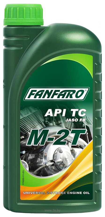 Фотографии Fanfaro М-2T API TC, JASO FB, ISO L-EGB 1л