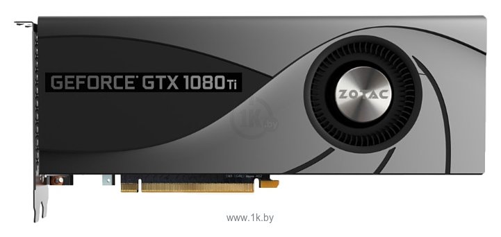 Фотографии ZOTAC GeForce GTX 1080 Ti 1480Mhz PCI-E 3.0 11264Mb 11010Mhz 352 bit HDMI HDCP Blower