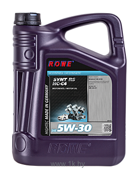 Фотографии ROWE Hightec Synt RS SAE 5W-30 HC-C4 5л (20121-0050-03)