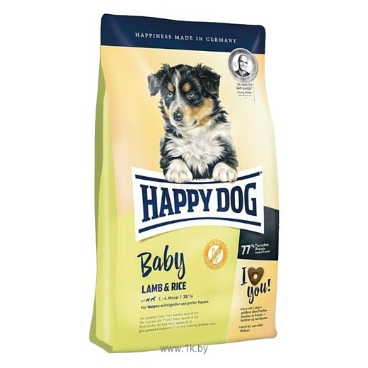 Фотографии Happy Dog (4 кг) Baby Lamb&Rice