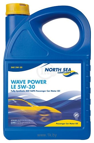 Фотографии North Sea Lubricants WAVE POWER LE 5W-30 5л