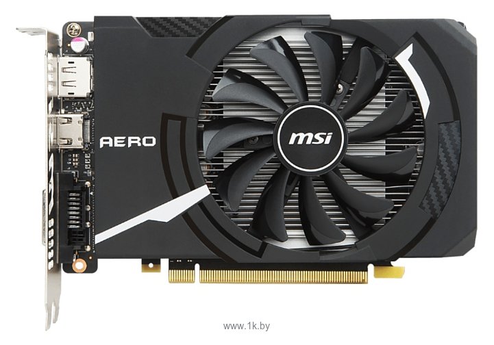 Фотографии MSI GeForce GTX 1050 Ti AERO ITX OC V1