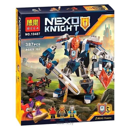 Фотографии BELA Nexo Knight 10487 Королевский робот-броня