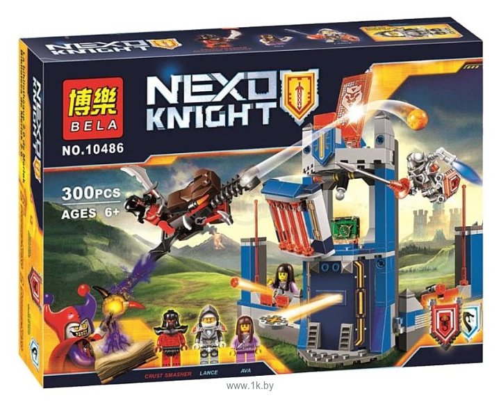 Фотографии BELA Nexo Knight 10486 Библиотека Мерлока 2.0