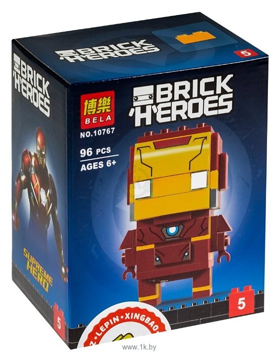Фотографии BELA (Lari) Brick Heroes 10767 Железный Человек