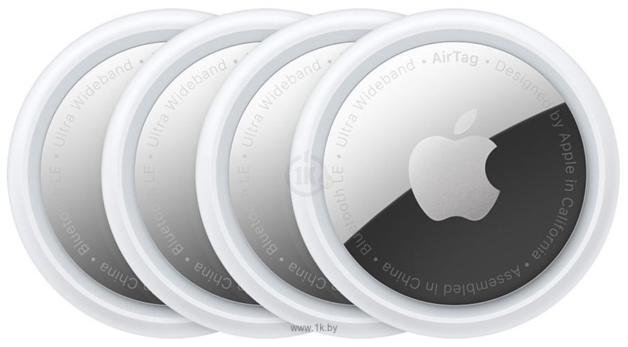 Фотографии Apple AirTag (4 штуки)