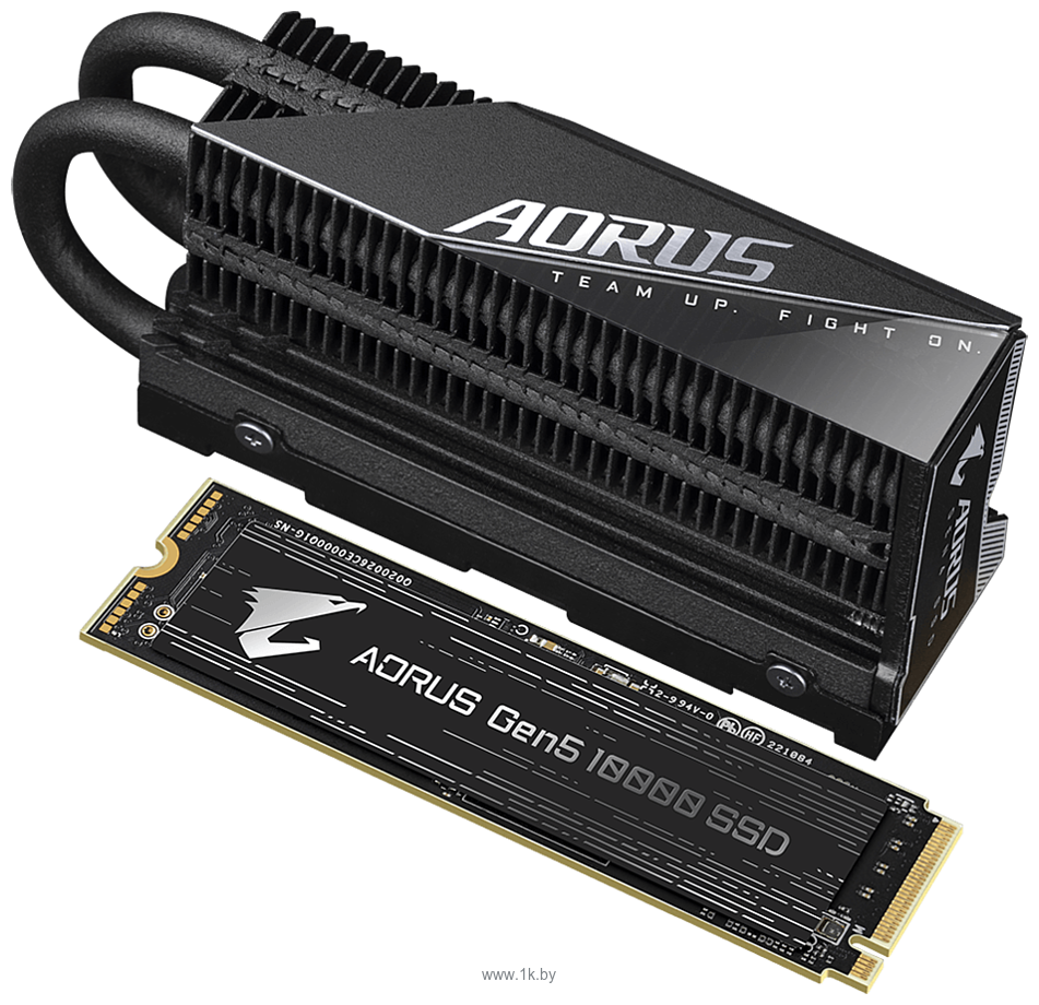 Фотографии Gigabyte Aorus Gen5 10000 2TB AG510K2TB