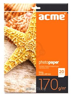 Фотографии ACME Photo Paper A4 170 g/m2 20л