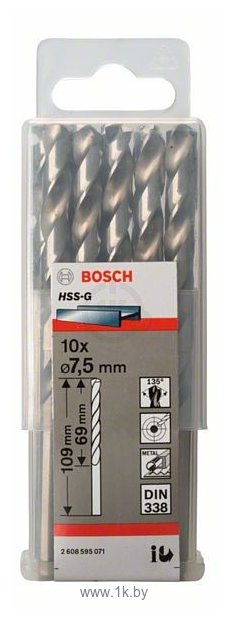 Фотографии Bosch 2608595071 10 предметов