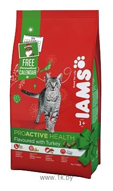 Фотографии Iams ProActive Health Adult Flavoured With Turkey (0.3 кг)