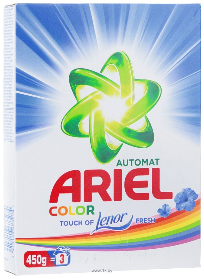 Фотографии Ariel Color Touch of Lenor Fresh 450 г
