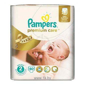 Фотографии Pampers Premium Care 2 Mini (80 шт.)