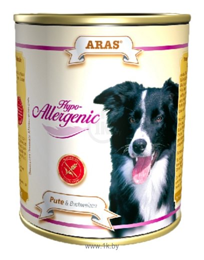 Фотографии ARAS (0.82 кг) 1 шт. Hypo-Allergenic для собак - Индейка и гречка