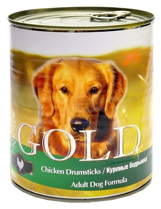 Фотографии Nero Gold Консервы для собак. Куриные бедрышки (0.81 кг) 1 шт.
