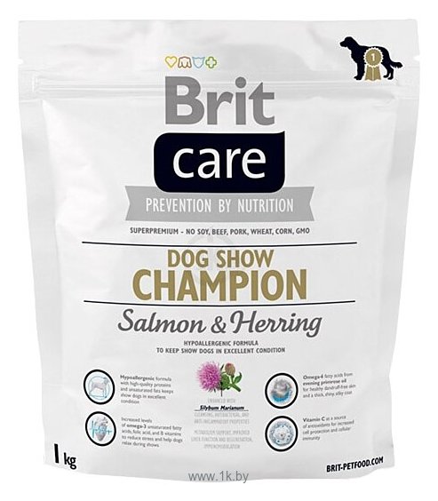 Фотографии Brit Care Show Champion Salmon & Herring (1 кг)