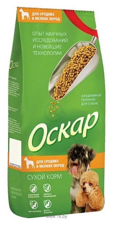 Фотографии Оскар (2 кг) Сухой корм для собак Средних и Мелких пород