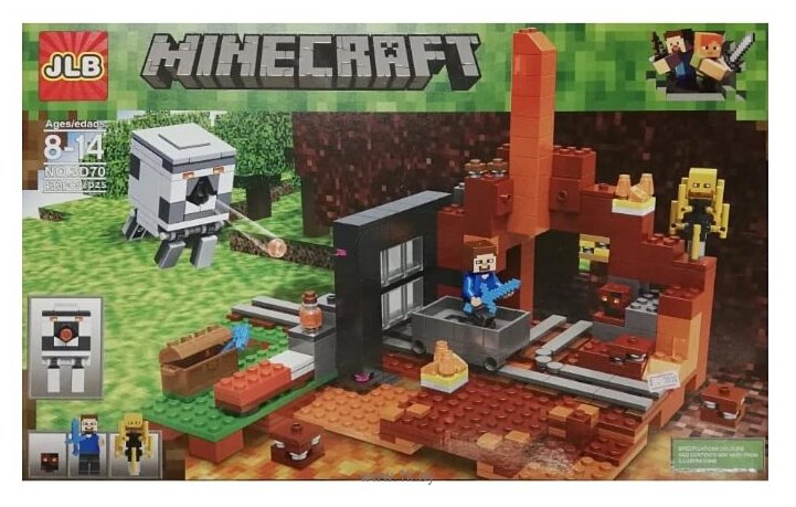 Фотографии JLB Minecraft 3D70 Портал в подземелье