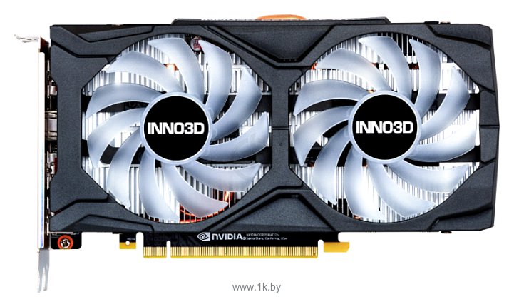Фотографии INNO3D GeForce GTX 1660 Ti 1800MHz PCI-E 3.0 6144MB 12000MHz 192 bit 3xDisplayPort HDMI HDCP TWIN X2 OC RGB