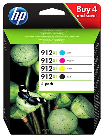 Фотографии Аналог HP 912XL 4-pack (3YP34AE)