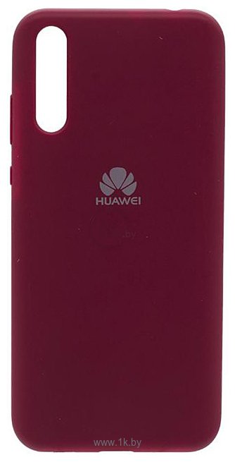 Фотографии EXPERTS Original Tpu для Huawei Y8p с LOGO (малиновый)