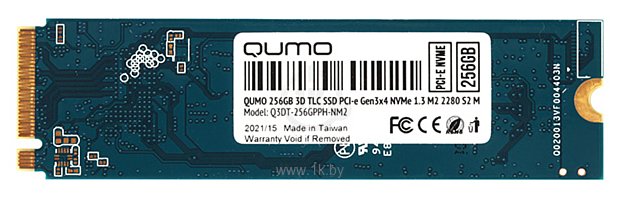 Фотографии QUMO Novation 3D TLC 256GB Q3DT-256GPPH-NM2