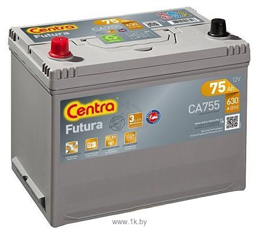 Фотографии Centra Futura CA755 (75Ah)