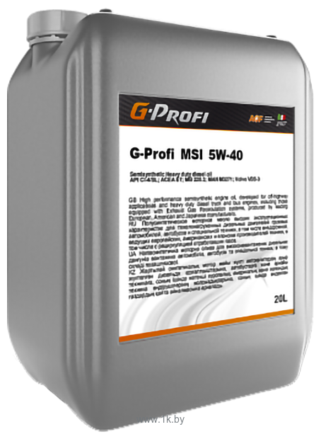 Фотографии G-Energy G-Profi MSK 5W-40 20л