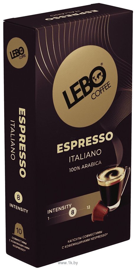 Фотографии LEBO Coffee Espresso Italiano 10x5.5 г