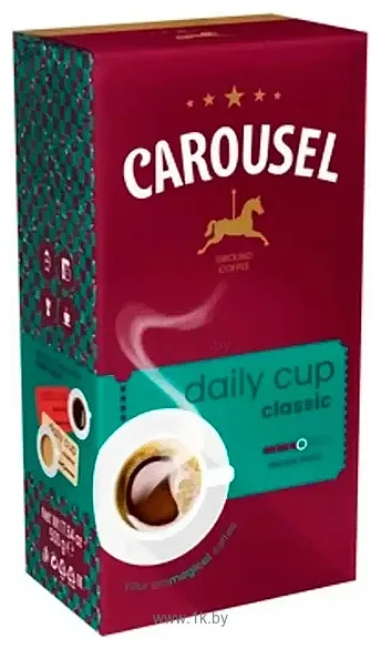 Фотографии Carousel Daily Cup Classic молотый 500 г