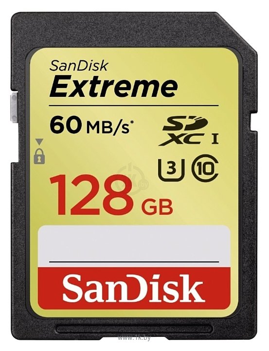 Фотографии Sandisk Extreme SDXC UHS Class 3 60MB/s 128GB