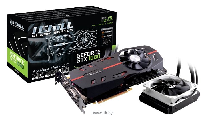 Фотографии Inno3D GeForce GTX 1080 1759Mhz PCI-E 3.0 8192Mb 10400Mhz 256 bit DVI HDMI HDCP Black