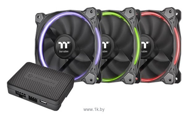 Фотографии Thermaltake Riing 14 RGB Fan TT Premium Edition (3 fan pack)