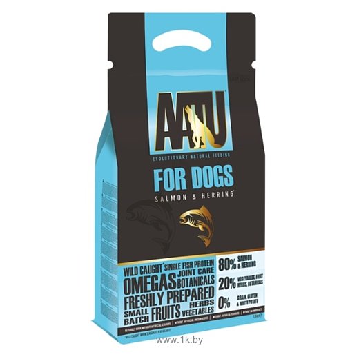 Фотографии AATU (1.5 кг) For Dogs Salmon & Herring