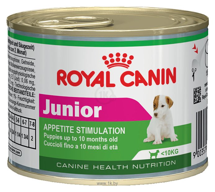 Фотографии Royal Canin (0.195 кг) 1 шт. Junior Puppy сanine canned