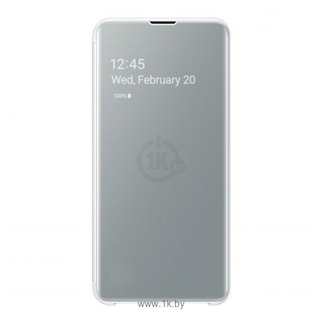 Фотографии Samsung Clear View Cover для Samsung Galaxy S10e (белый)