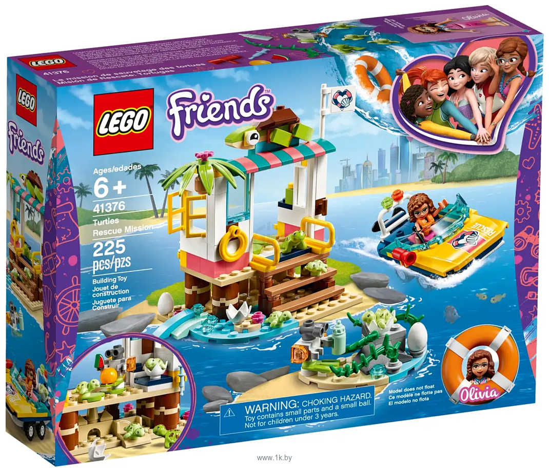 Фотографии LEGO Friends 41376 Спасение черепах