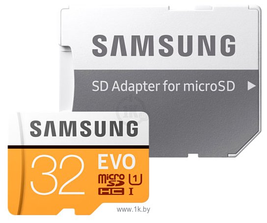 Фотографии Samsung Evo microSDHC 32GB + адаптер