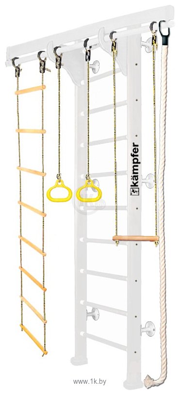 Фотографии Kampfer Wooden Ladder Wall (стандарт, жемчужный/белый)