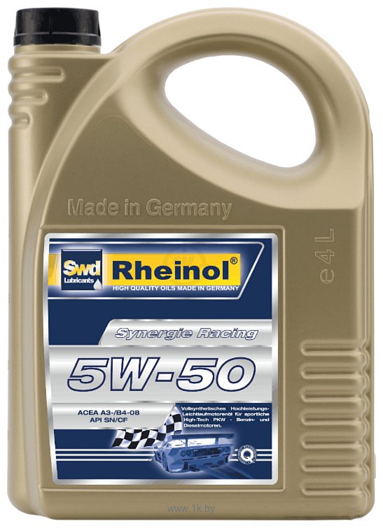 Фотографии Rheinol Synergie Racing 5W-50 4л