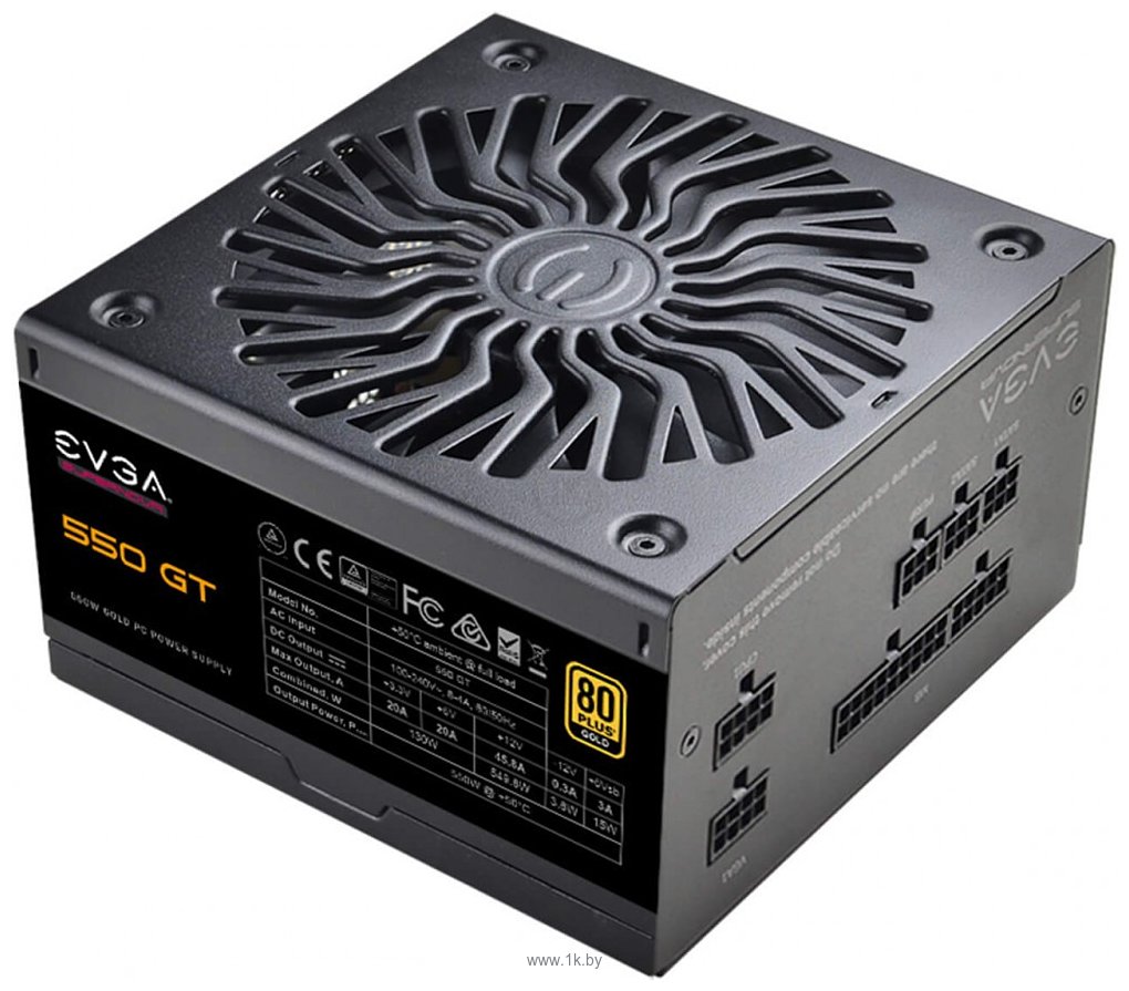 Фотографии EVGA SuperNOVA 550 GT 220-GT-0550-Y2